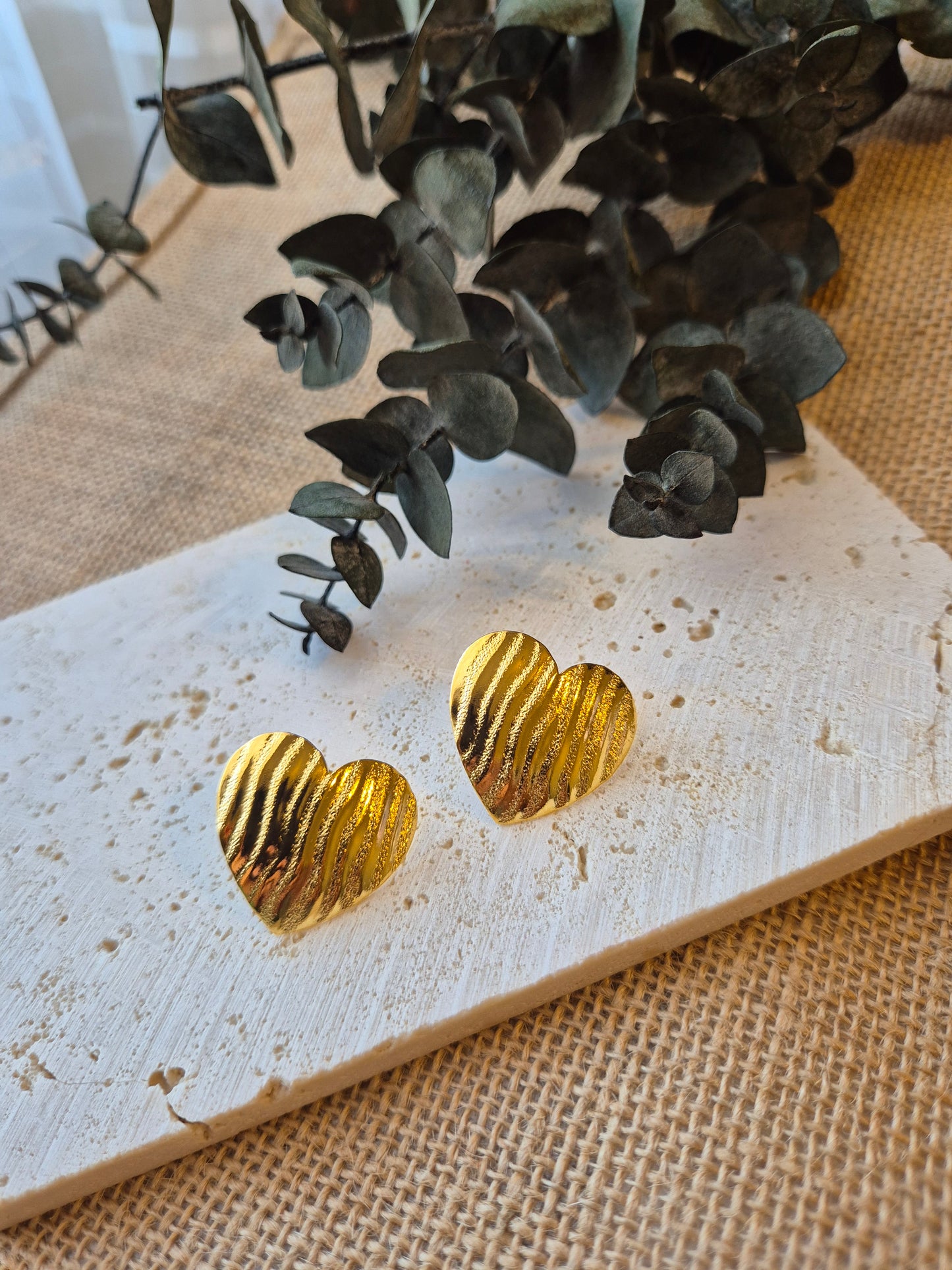 Aretes corazón