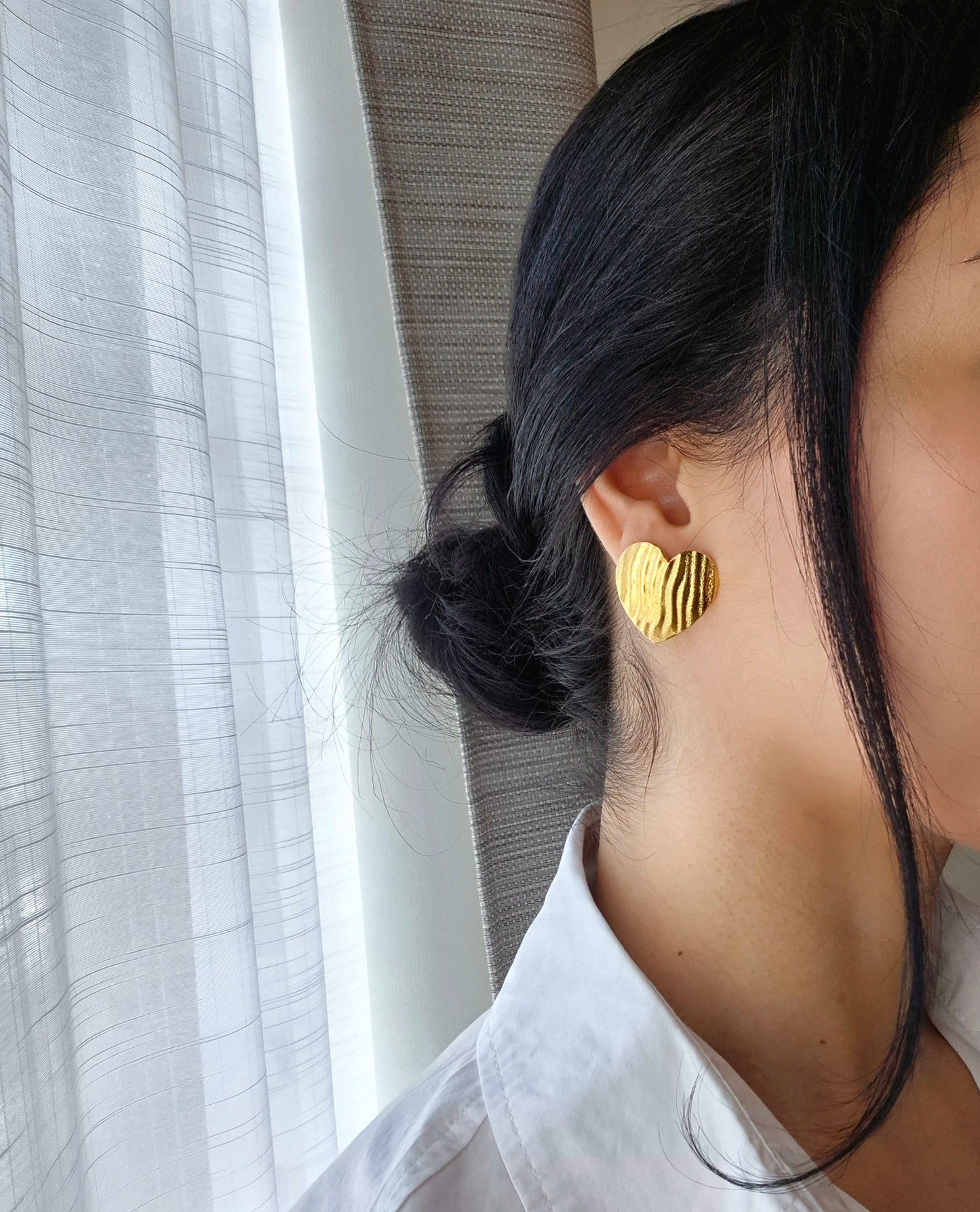 Aretes corazón