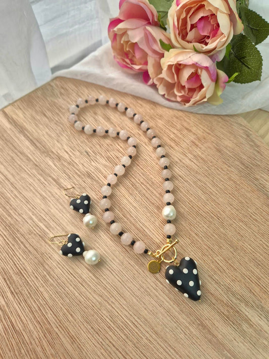 Set Polka negro